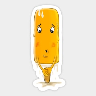 Nervous Ice Cream Sticker